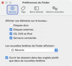 vider automatiquement la corbeille de son mac preferences du finder