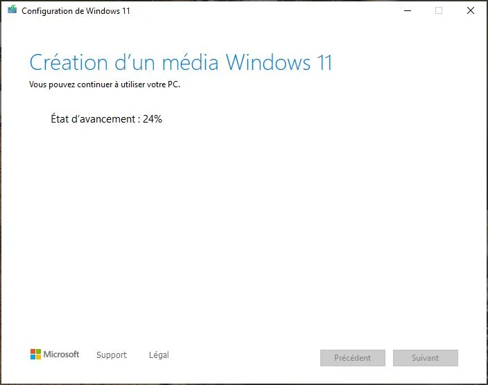 creation media windows 11