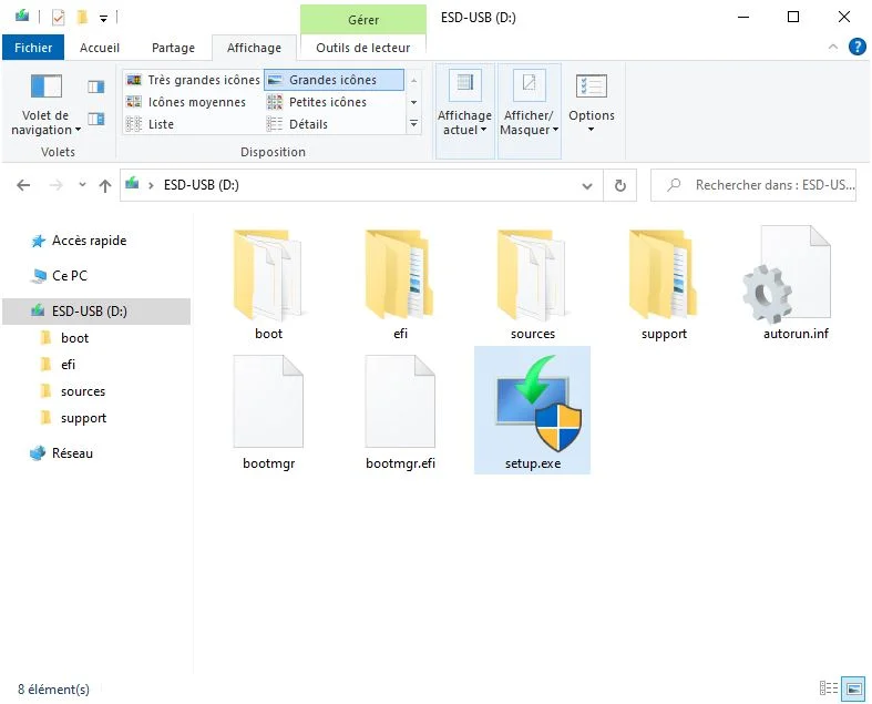 installer windows 11 fichier setup.exe