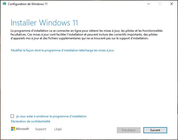installer windows 11
