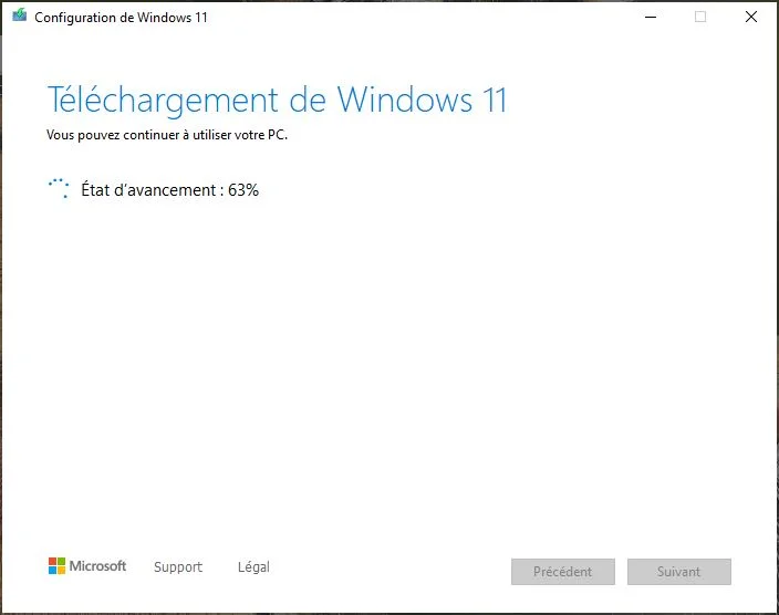 telechargement windows 11 sur cle usg