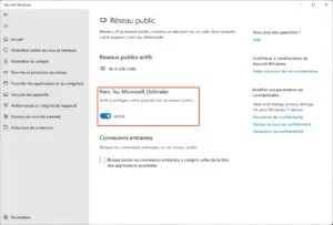 activer ou desactiver firewall windows 11