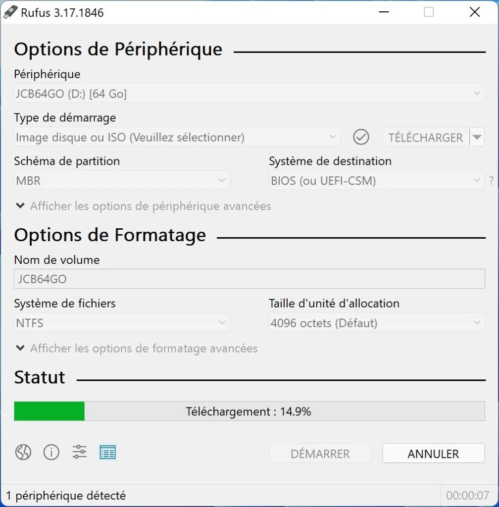 Créer une clé USB bootable de Windows 11 sans TPM / Secure Boot 5 clef usb bootable windows 11
