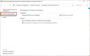 creer une image systeme windows 11
