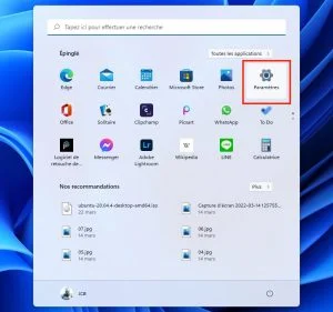 Activer la protection ransomware de Windows 11 Parametres