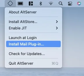 installer altstore mac Mail Plug-in