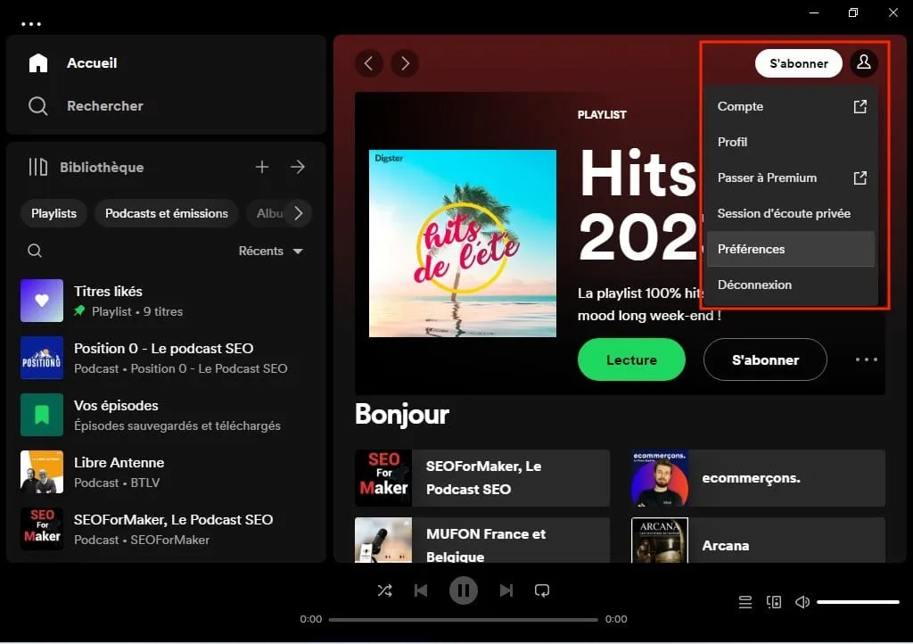 Ne pas lancer Spotify au demarrage sur Windows