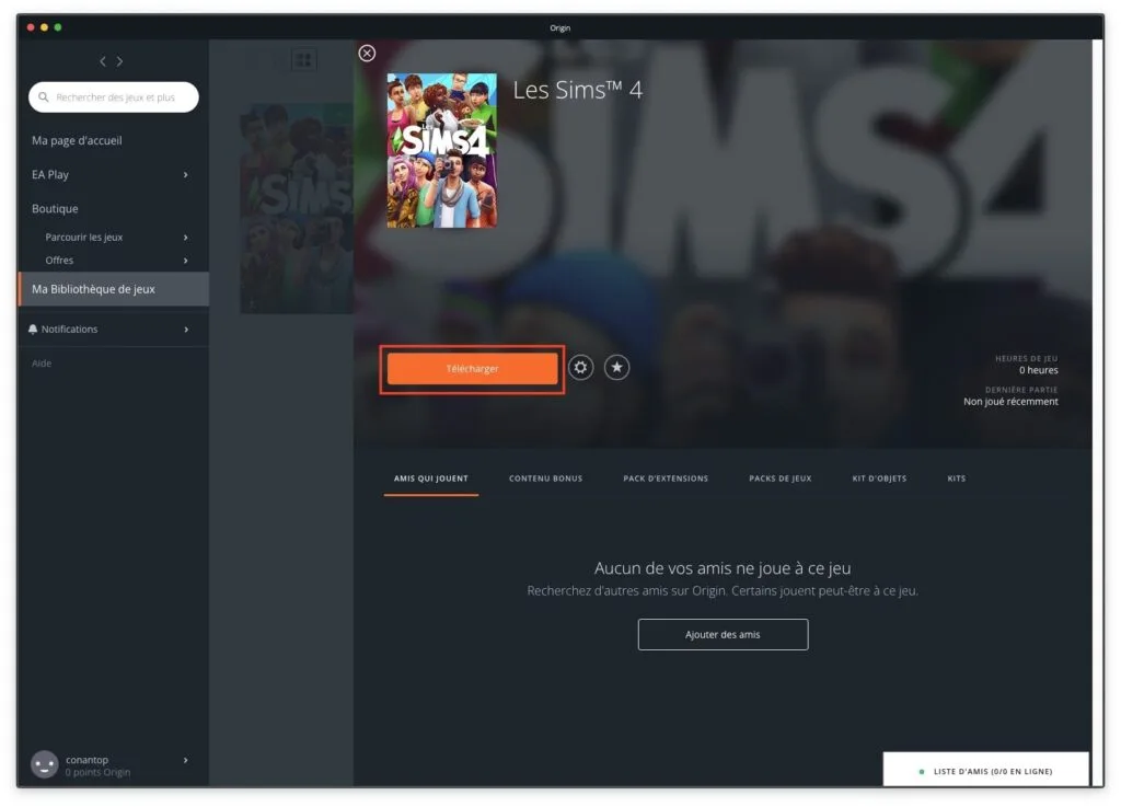 commentt jpuer au sims 4 sur mac sans payer