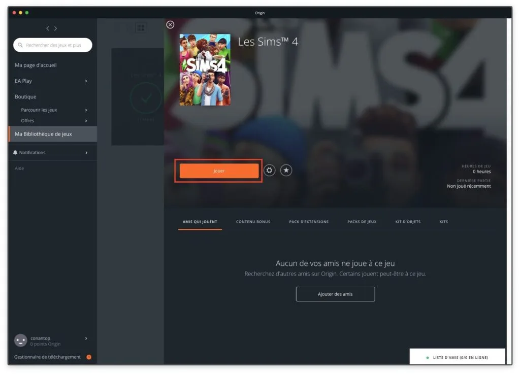 tutoriel installer sims 4 mac