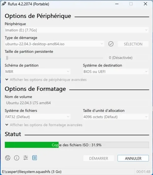Créer une clé USB bootable de Linux (Debian, Ubuntu, Puppy Linux, Linux Mint...) 7 comment creer une cle usb linux