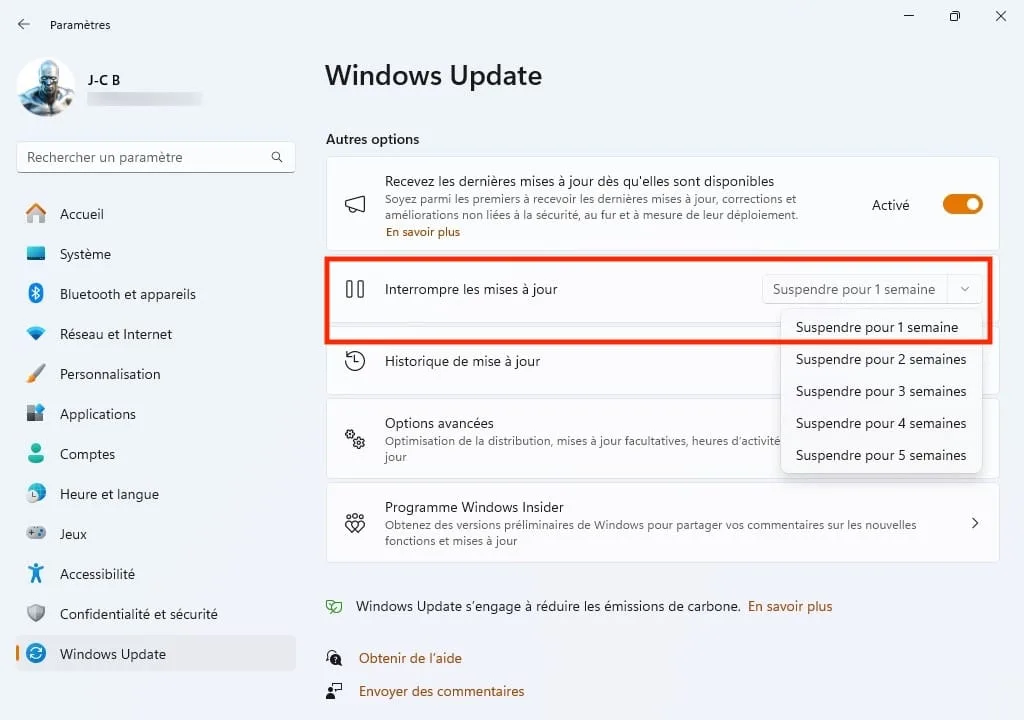 Comment bloquer les mises à jour Windows 11 (définitivement ou temporairement) 2 bloquer windows update windows 11