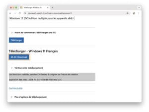 download Windows 11 ISO x64 intel