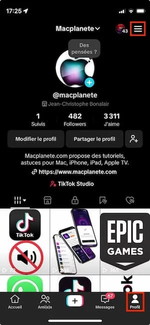 Comment démarrer TikTok sans le son (mode sourdine) 1 demarrer tiktok sans le son