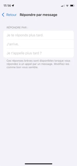 Comment rejeter un appel sur iPhone 3 repondre par message avec iphone
