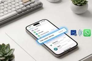 Comment activer une messagerie tierce dans WhatsApp