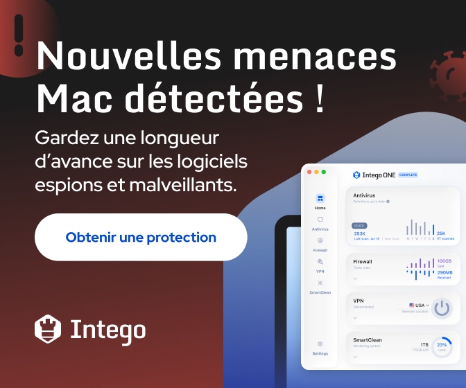 Intego antivirus pour Mac
