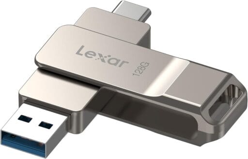 Lexar D40E 128 Go Double cle USB 3.2 Gen 1 Type-C Jump Drive