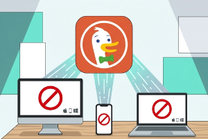 bloquer les publicites YouTube avec DuckDuckGo browser