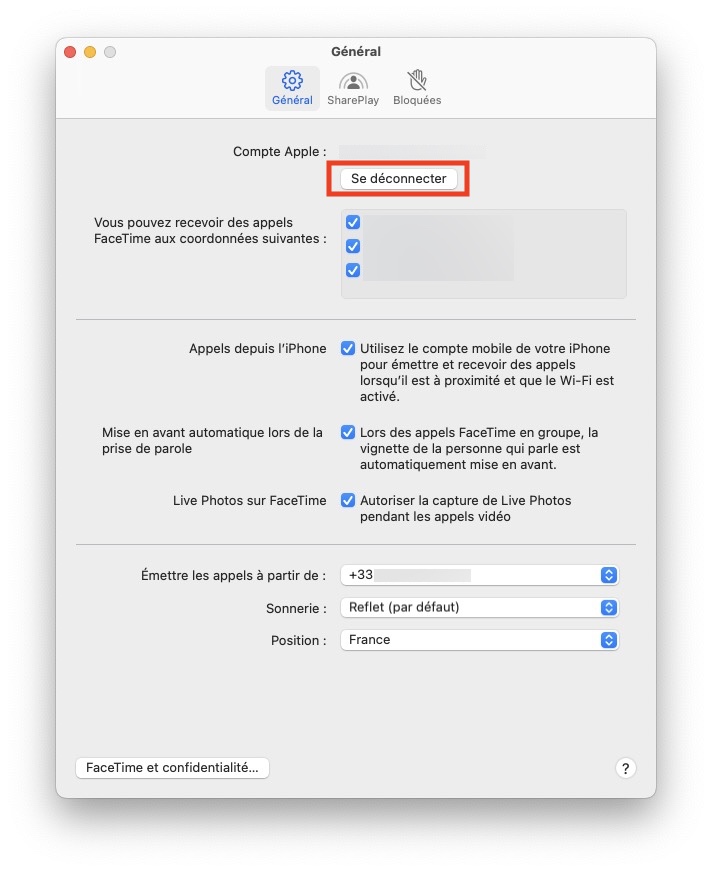Comment désactiver FaceTime sur iPhone, iPad, Mac 3 desactiver FaceTime sur mac