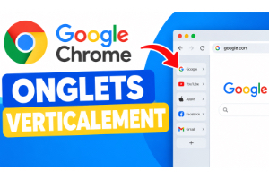 onglets verticaux Google Chrome