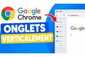 onglets verticaux Google Chrome